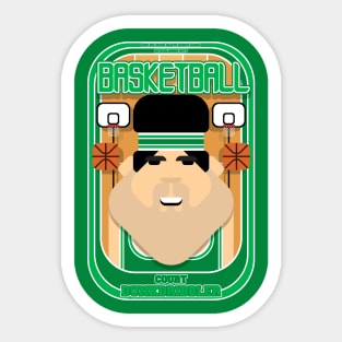 Basketball Green - Court Dunkdribbler - Victor version Sticker